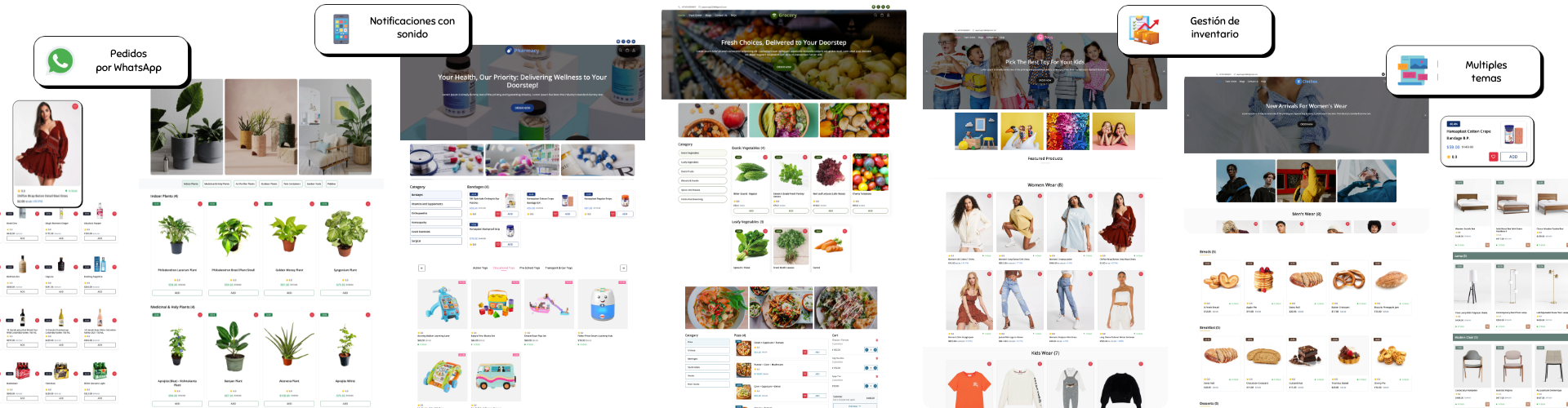 Plantillas de tiendas SoftmixShop